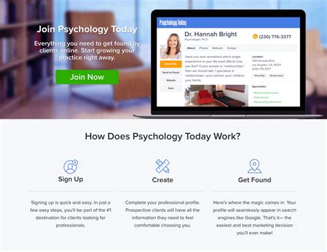 psychology today therapist sign in.
